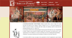 Desktop Screenshot of amicidipompei.com
